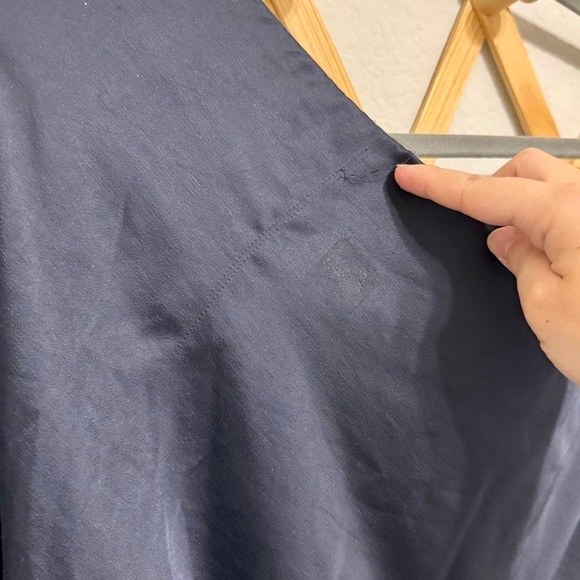 Significant Other Kelsie Gown Maxi Dress in Midnight Dark Navy One Shoulder Sz 2 - Picture 7 of 8